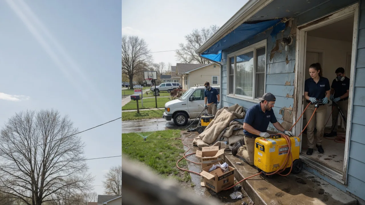 Basement Flood Cleanup in Ama, LA near me